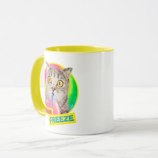 Katzentränke Tasse (Vorderseite Links)
