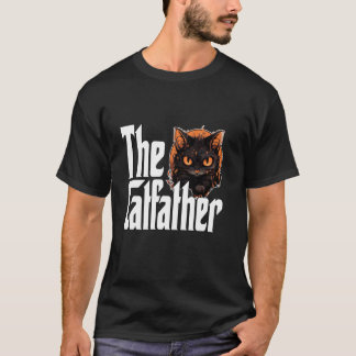Katzenvater Der Katzenvater Böse Schwarze Katzen V T-Shirt