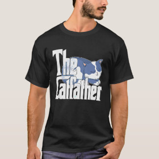 Katzenvater Der Katzenvater Crazy Cute Cat Father T-Shirt