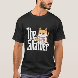 Katzenvater Der Katzenvater Süße strickende Katzen T-Shirt