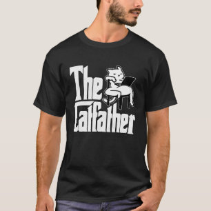 Katzenvater Der Katzenvater Verrückte Faule Katze  T-Shirt