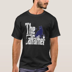 Katzenvater Der Katzenvater Verrückte Kaffee Katze T-Shirt