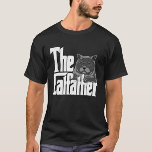 Katzenvater Der Katzenvater Verrückter Katzenvater T-Shirt