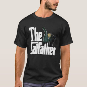 Katzenvater Der Katzenvater Verrückter Katzenvater T-Shirt
