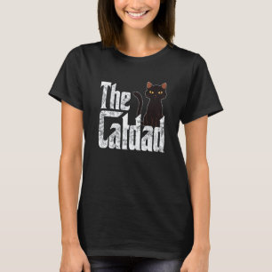Katzenvater Der Katzenvater Verrückter Katzenvater T-Shirt