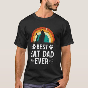 Katzenvater, Lustiges Katzen-Vater-Design T-Shirt