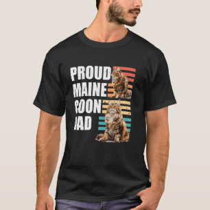 Katzenvater MAINE COON STOLZER MAINE COON VATER 1 T-Shirt