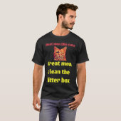 Katzenvater oder Cat Daddy T-Shirt (Vorne ganz)