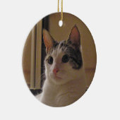 Katzenverzierung Keramikornament (Rechts)