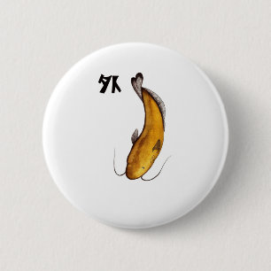 Katzenvogel Button
