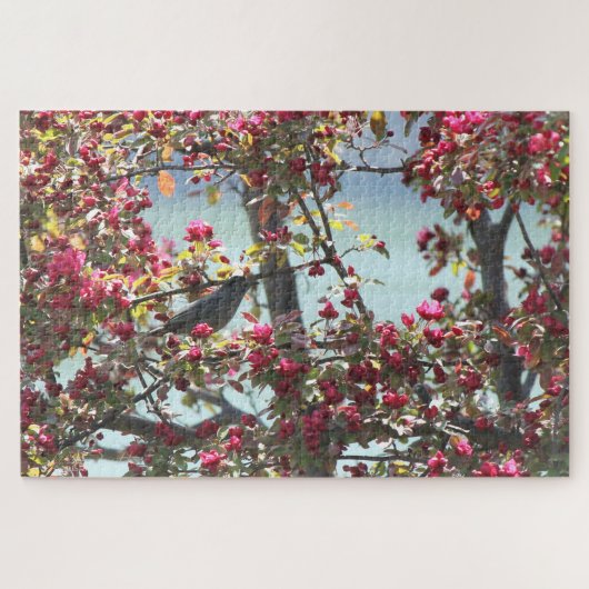 Katzenvogel Puzzle (Horizontal)