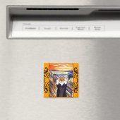 Katzenvormagnet, Edvard Munch's Scream Magnet (In Situ (Geschirrspüler))