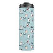 Katzenwärmer Thermosbecher (Vorderseite)