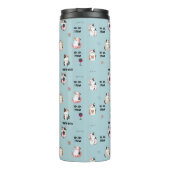 Katzenwärmer Thermosbecher (Rückseite)