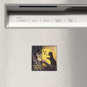 Katzenwarnung Halloween-Magnet Magnet (In Situ (Geschirrspüler))