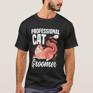 Katzenwasch-Katzen-Großputzer Furologe Kätzchen-Gr T-Shirt