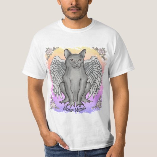 Katzenwasserspeier T-Shirt (Vorderseite)