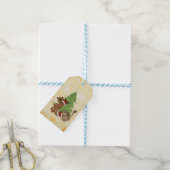 Katzenweihnachten Geschenkanhänger (Mit Garn)