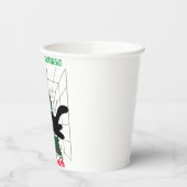 KatzenWeihnachtsgeschenke, personalisierter Name Pappbecher (Links)