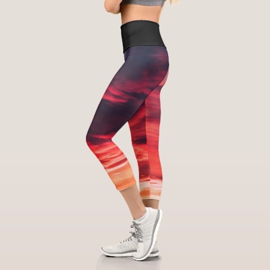 Katzenwelle Capri Leggings (Links)