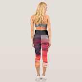 Katzenwelle Capri Leggings (Rückseite)