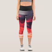 Katzenwelle Capri Leggings (Vorderseite)