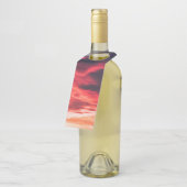 Katzenwelle Flaschenanhänger (Angewinkelt)