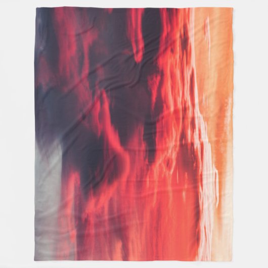 Katzenwelle Fleecedecke (Vorderseite)