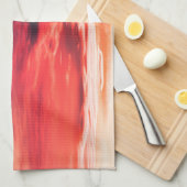 Katzenwelle Geschirrtuch (Viertel Falte)