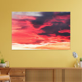 Katzenwelle Leinwanddruck (Insitu (Wohnzimmer))