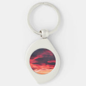 Katzenwelle Schlüsselanhänger (Vorderseite)