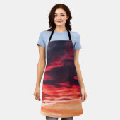 Katzenwelle Schürze (Getragen)