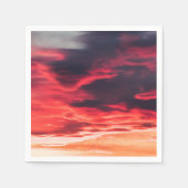 Katzenwelle Serviette (Vorderseite)