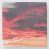 Katzenwelle Steinuntersetzer (Vorderseite)