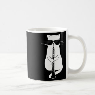 Katzenwelse Oboe spielen Kaffeetasse