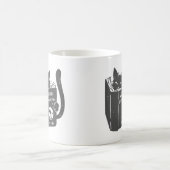 Katzenweltbeherrschung für Katzen - Farbe wählen Kaffeetasse (Mittel)