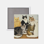 Katzenwickel Magnet (Vorderseite/Rückseite)