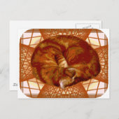 Katzenwickel Postkarte (Vorne/Hinten)