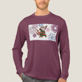 Katzenwinter Tri-Blend shirt (Vorderseite)