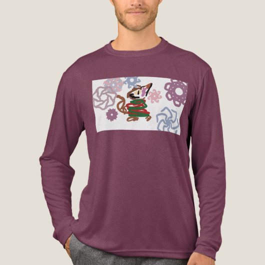 Katzenwinter Tri-Blend shirt (Vorderseite)