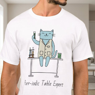 Katzenwissenschaftler, Chemiekatzen, Wissenschafts T-Shirt