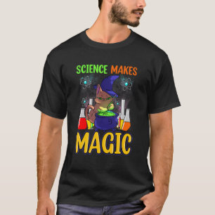 Katzenwissenschaftler Wissenschaft Magie Hexe Chem T-Shirt