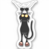 Katzenwitterungsstoff Aufkleber (Vorderseite)