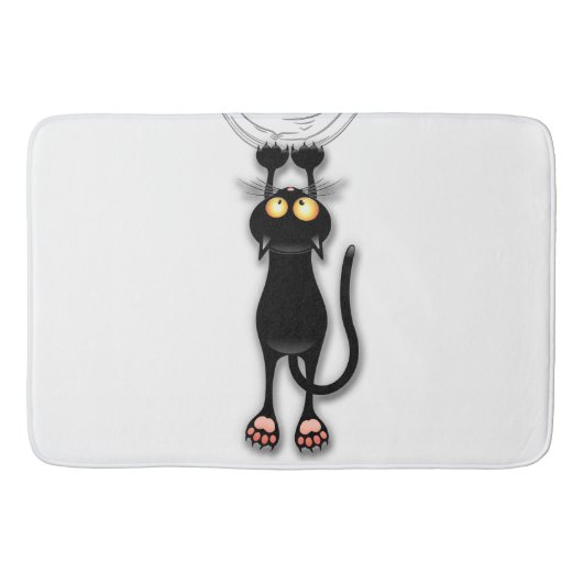 Katzenwitterungsstoff Badematte (Vorderseite)