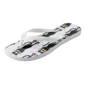 Katzenwitterungsstoff Badesandalen (Schrägansicht)