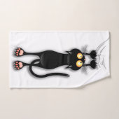 Katzenwitterungsstoff Badhandtuch Set (Handtuch)