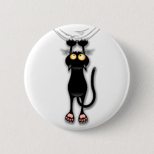 Katzenwitterungsstoff Button