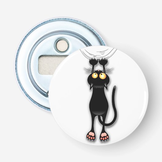 Katzenwitterungsstoff Flaschenöffner (Vorderseite)