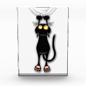 Katzenwitterungsstoff Fotoblock (Vorderseite)