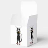 Katzenwitterungsstoff Geschenkschachtel (Geöffnet)